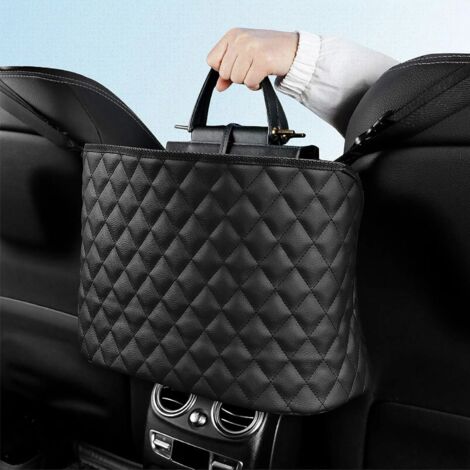 Rangement de Siège d'Auto, Organisateur de Siège Arrière de Voiture, Barrière De Sac De Filet Arrière De Siège De Backseat Pet Kids (1/5)