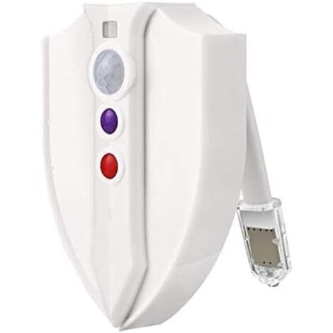 Stérilisateur UV Capteur de lumière de nuit de lumière de toilette, support de cuvette de WC Capteur de mouvement 8 changements de couleur pour les parents, les enfants (1/5)