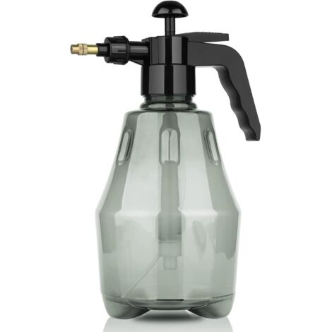 Pulvérisateur de jardin, arrosoir de jardin de 1,5 L, pulvérisateur de plantes d'intérieur et d'extérieur en plastique pour arroser les plantes (gris) (1/5)