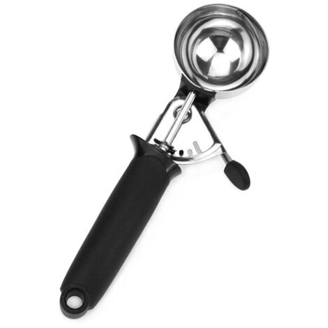 Cuillère à glace professionnelle en inox à gâchette (1/5)