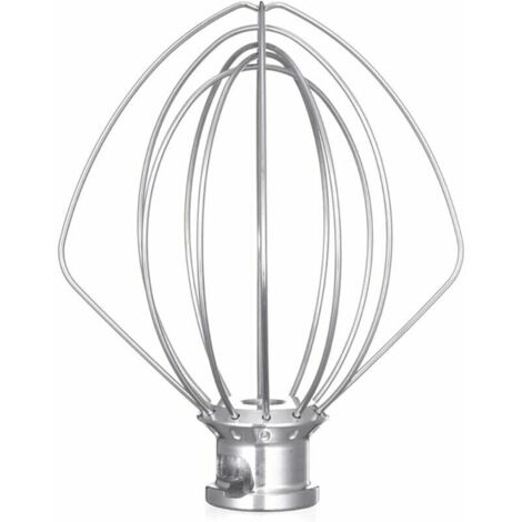 Fouet à fil K45WW pour batteur sur socle inclinable pour accessoires kitchenaid,Mélangeur sur socle inclinable pour cuisine Fouet électrique pour robot culinaire K45WW Fouet à fil (A) (1/5)