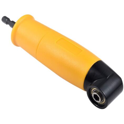 Perceuse à angle droit, tournevis à angle droit de 105 degrés perceuse à rallonge d'angle tournevis électrique adaptateur de support de tournevis Allen 1/4 (1/5)