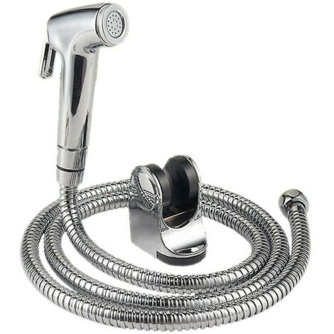 Douchette pour robinet Ensemble de pulvérisateur de robinet de bidet de main d'acier inoxydable pour l'individu de pommeau de douche de salle de bains (1/4)