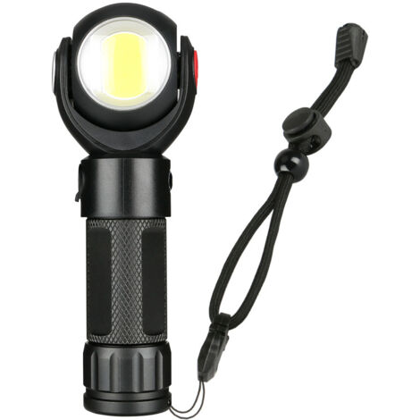 Lampe torche à LED avec lampe de travail magnétique Lampe d'inspection Éclairage extérieur (1/5)