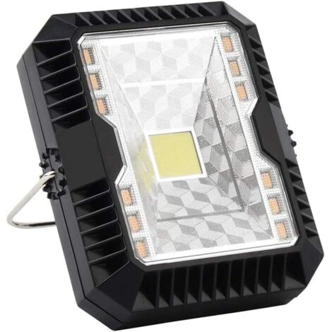 Projecteur Solaire de Jardin à LED IP55 Applique Murale étanche pour Camping extérieur baïonnette de Secours (1/5)