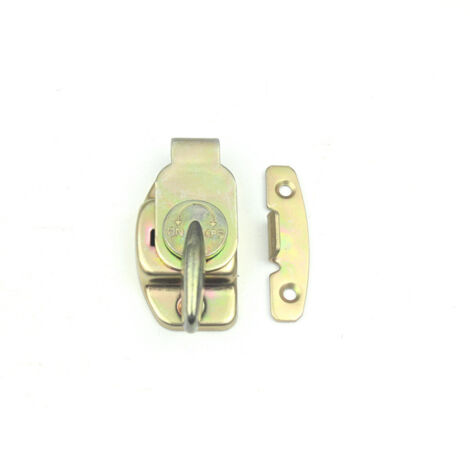 Moraillon Serrure Laiton Pour Coffret Bois - Neuf - Quincaillerie Vintage