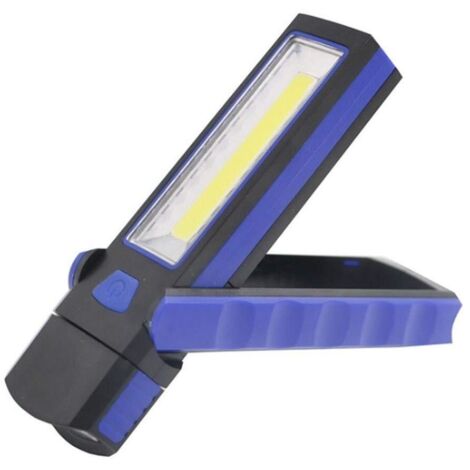 Outil portatif de crochet pliant magnétique de lampe de torche de lumière de travail portative pour des sports extérieurs de camping de garage (1/5)