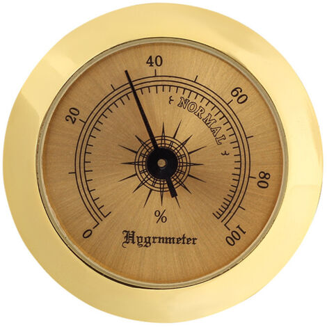 Accessoires de détecteur d'hygromètres d'humidificateur mécanique portatifs d'hygromètre de cigare pour des cigares (1/4)