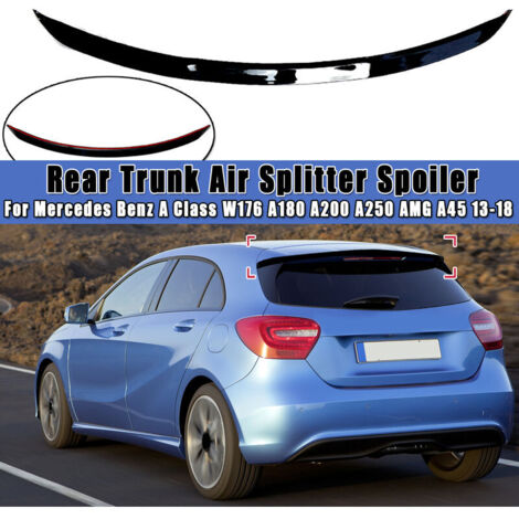 Spoiler de séparateur d'air peint de coffre arrière brillant pour Mercedes Benz classe A W176 A180 A200 A250 AMG A45 2013-2018 (1/5)