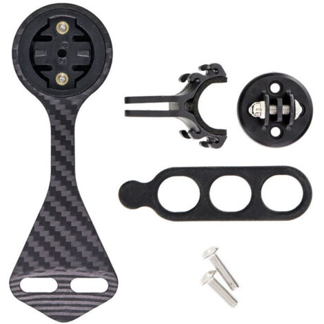 Support d'ordinateur en Fiber de carbone pour guidon de vélo F12 pour Garmin Cateye (1/5)