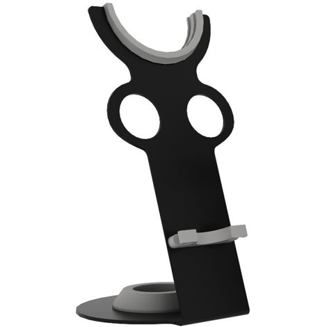 Présentoir de support de stockage magnétique de Porte sèche cheveux d'acier au carbone pour le sèche-cheveux supersonique (1/5)