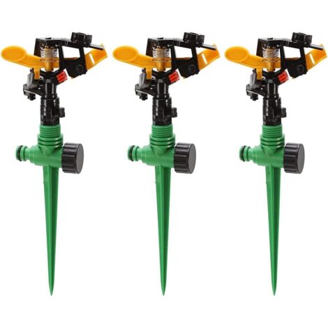 Arroseur de pelouse, balançoire jardin arrosage rond pour arroser plantes fleurs, enfants (3 pièces) (1/5)