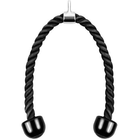 Câble de connexion de Machine d'exercice de corde de Triceps en Nylon de 90cm en Nylon (1/5)