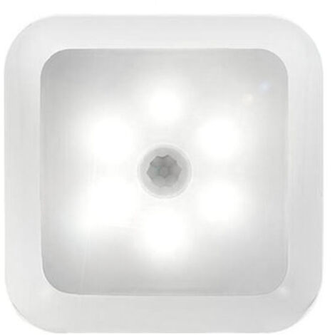 Lampe LED intelligente avec détecteur de mouvement, alimentée par pile, idéal pour une chambre, un couloir, une toilette (1/5)