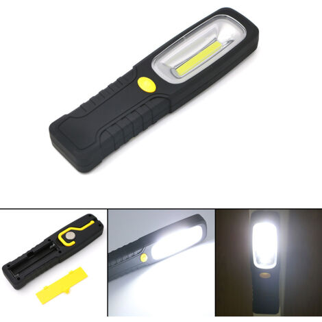 Lampe de travail Lampe d'inspection Lampe torche LED Éclairage extérieur étanche avec aimant avec crochet Anti-chute (1/5)