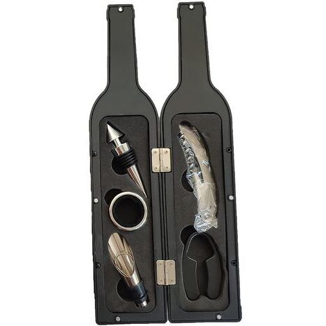 Tire Bouchon , Ensembles D'accessoires pour Vin, Vin Accessoire, Coffret Vin, Ouvre Bouteille, avec Bouchon de Vin, Verseur de Vin (1/5)