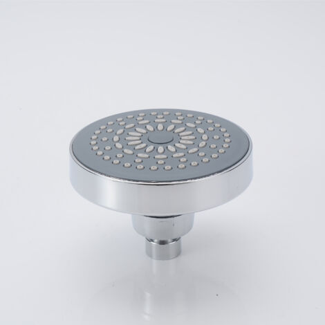 petite pomme de douche rotative à 360 degrés, douche de pluie en plastique ABS, finition chromée, économie d'eau, salle de bain (1/5)