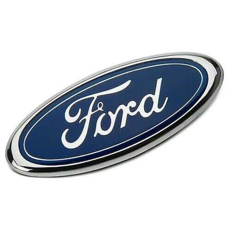 Emblème d'insigne de calandre ovale ford bleu 9 "3 broches pour transit mk6 mk7 2006 - 2014