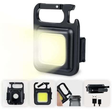 Lampe d'inspection de travail LED rechargeable 800 lumens magnétique portable lampe de travail (1/5)