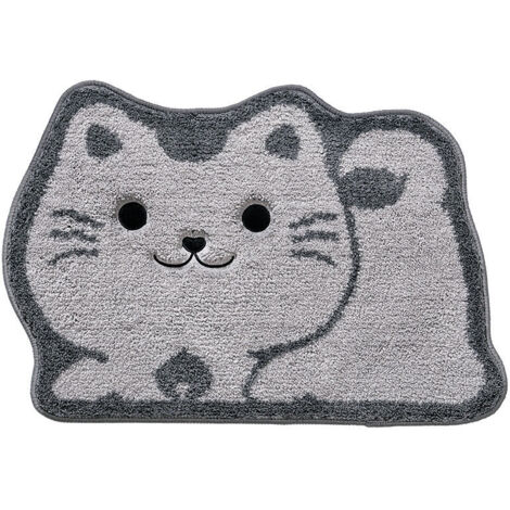 Accueil floqué épaissi salle de bain absorbant tapis de pied chambre tapis de porte (4770CM) (1/5)