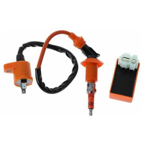 Nouvelle bobine d'allumage Racing Performance Cdi + + bougie d'allumage pour Gy6 150cc 125cc 50cc (1/5)