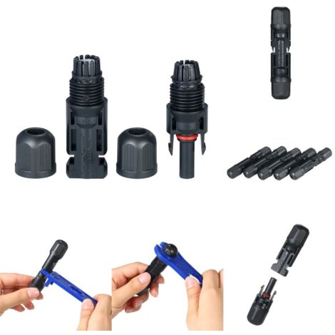 10 Câbles Connecteur XT60 Mâle/Femelle 14AWG pour Batterie Drone