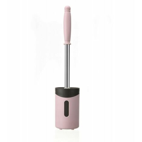 Brosse de Toilette Brosse WC en Silicone Antibactérienne balayette WC Ensemble Brosse de Toilettes à Manche Long (1/3)