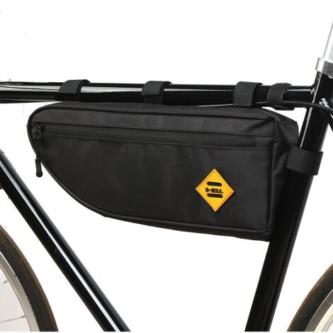 Sac de rangement étanche pour cadre de vélo, sacoche triangulaire pour Tube avant de vtt, pochette d'emballage de vélo (1/5)