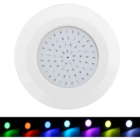 Lampe submersible RGB , 9W, étanche conforme à la norme IP68, éclairage d'intérieur, idéal, dc 12v, avec contrôleur (1/5)
