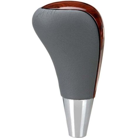 Pommeau De Levier De Vitesse En Similibois Pour Toyota Fortuner Gris (1/4)