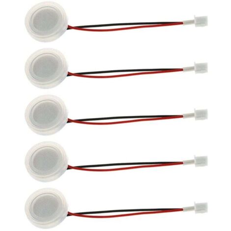 Cinq Disques Céramique 20mm 1.7MHz pour Brumisateur Ultrason avec Joints Étanchéité (1/4)