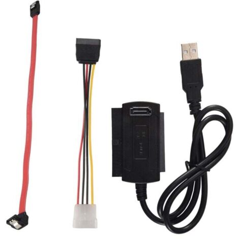 Adaptateur Câble IDE Vers USB 2.0 Pour Disque Dur 2.5 et 3.5 Pouces Convertisseur (1/4)