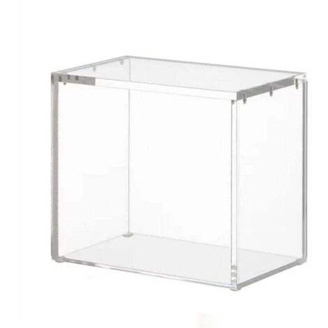 Grid Cool – Vitrine acrylique transparente pour figurines – Protection anti-poussière – Dimensions 30x20x15cm – Facile à entretenir et durable