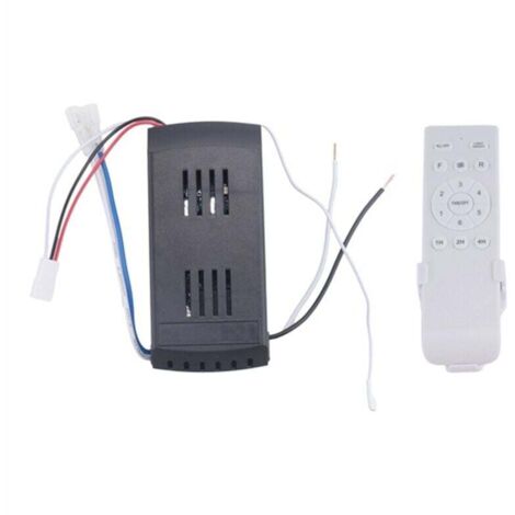 Kit Télécommande Universelle Ventilateur Plafond 40W 6 Vitesses Synchronisation Lumière CC
