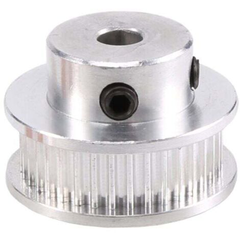 Kit Poulie Courroie Distribution Aluminium pour Imprimante 3D CNC 2 Ensembles Mécanique Synchrone (1/4)