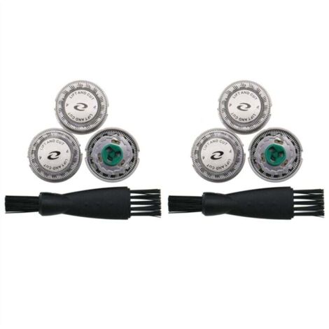 Lot de 6 Lames de Rasoir Compatibles avec Modèles HQ64 HQ54 HQ6070 HQ6073 7310XL PT710 (1/4)