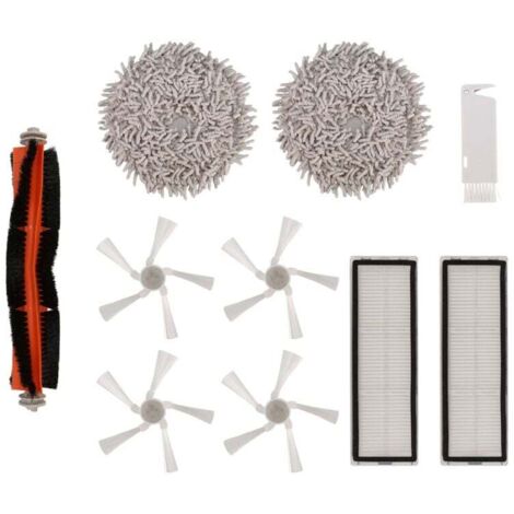 Accessoires Aspirateur Robot Brosse Latérale Filtre HEPA Pièces Rechange pour Vadrouille (1/4)