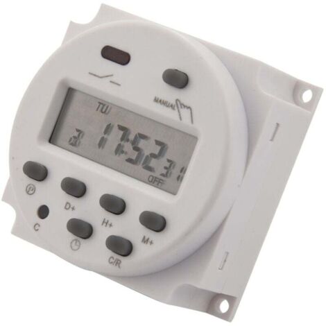 Minuteur Numérique Programmable 12V DC 16A Affichage LCD (1/4)