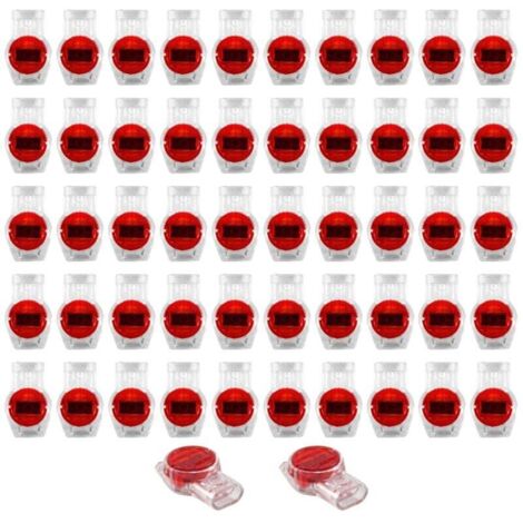 55 Pièces Connecteur UR en Gel pour Épissure de Câble avec 3 Ports (1/4)