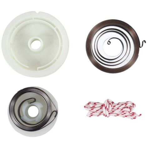 Kit Démarreur Poulie Corde Ressort de Recul pour Tronçonneuse 52Cc 58Cc 5200 5800 Réparation Facile (1/4)