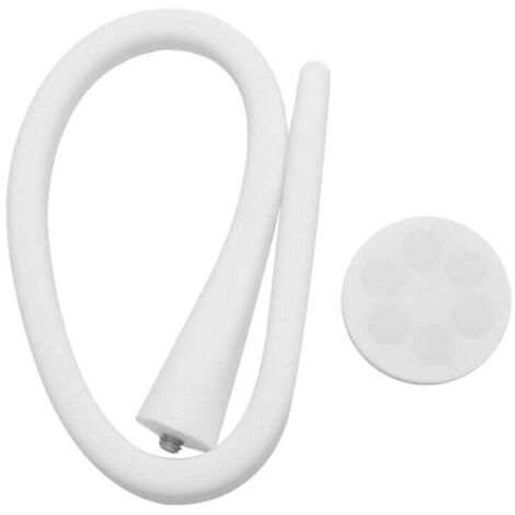 Support Porte Machine À Laver Chargement Frontal Stabilisateur Ouverture Facile Blanc (1/4)