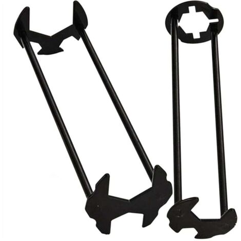 Clé Universelle 7 Tailles Pour Évier Lavabo Plomberie Multifonction Acier (1/4)