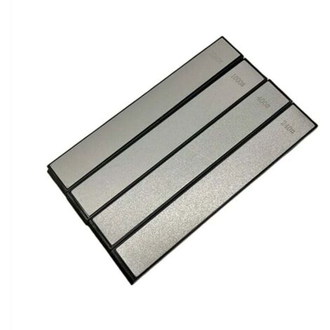 Aiguiseur de Couteaux Diamant 4 Pierres à Angle Fixe Grains 240 400 1000 2000 (1/4)