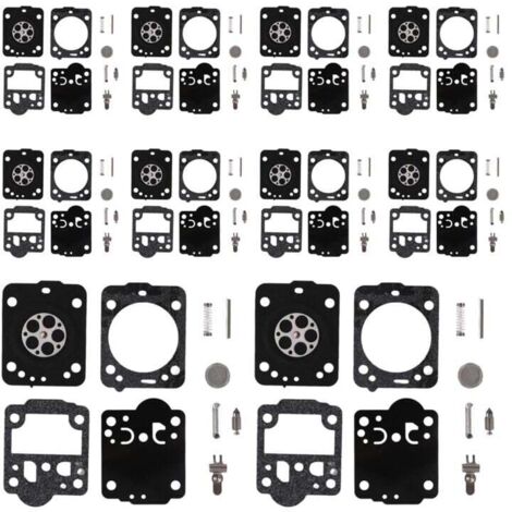 Kit de Carburateur 10 Ensembles Compatible avec 240 236 235 435 E CS2238 CS2234 RB149 Ensemble Diaphragme (1/4)