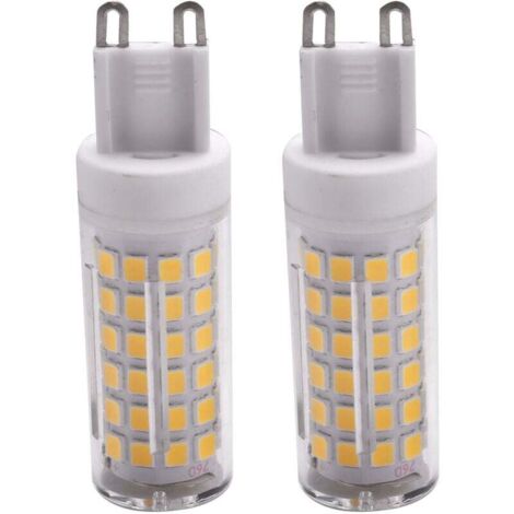 Ampoule LED G9 10W Blanc Naturel 100 Ampoules Céramique Grand Angle Sans Scintillement (1/4)