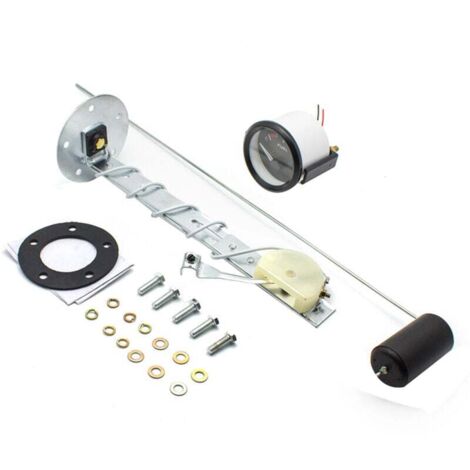 Jauge de Niveau Carburant Automatique 0-90 Ohms 12V 24V Universel Voiture Bateau Réservoir 52mm