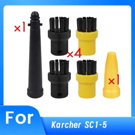 Ensemble Accessoires Nettoyeur Vapeur Compatible Séries SC1 SC2 SC3 SC4 SC5 Performance Nettoyage Améliorée (1/4)