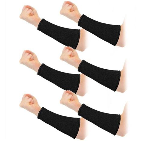 Protège-Bras Niveau 5 3 Paires Protection Coupures Brûlures Peau Fine Ecchymoses (1/4)