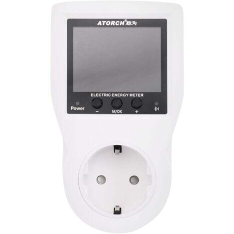 Compteur Électrique Numérique WiFi 220V AC Puissance Énergie Prise EU (1/4)