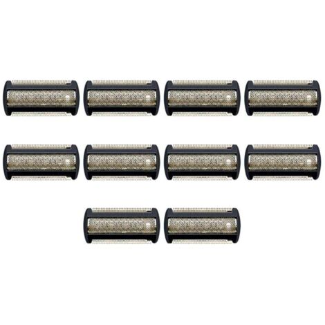 Têtes De Rechange Pour Tondeuse Corps Rasoir 10 Pièces Compatibles Modèles BG2024 BG2036 BG3015 TT2000 TT2021 (1/4)